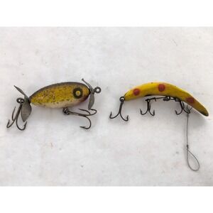 Paw Paw Casting Minnow Lure And Helin Y 5 1930s